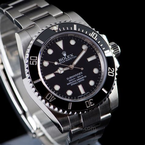 Rolex Submariner (No Date) 114060 No Date Ceramic 